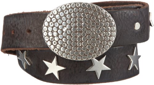 Blank and Studs by Dean Vincent Unisex - Erwachsene G&uuml;rtel  Dallas, Gr. 95, Braun (vintage Preisvergleich