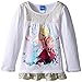 Disney Girls' Long Sleeve White Fashion Top