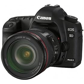Canon EOS 5D Mark II 21.1MP Full Frame CMOS Digital SLR Camera with EF 24-105mm f/4 L IS USM Lens + WSP Mini Tripod & Cleaning Kit