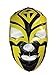 SOMBRA Adult Lucha Libre Wrestling Mask (pro-fit) Costume Wear - Black/Yellow