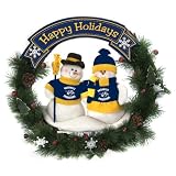Nashville Predators Team Snowman Wreath