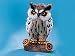 Large Owl Decoration Lifelike Model Collectible Figurine Statue New