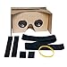 3Csmart Cardboard Kit 2.0 3D VR Virtual Reality DIY Glasses with Headband for 3D Movies and Games Compatible with 3.5