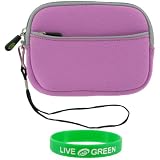 rooCASE Neoprene Sleeve (Lilac Pink) Case for iomega eGo Ruby Red 250 GB Portable Hard Drive 34646
