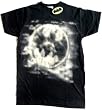 DC Comics Batman Spotlight Bat Signal Black Adult T-shirt