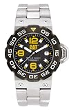 CAT Watches - Active Ocean -- Date - Black/Yellow - Metal Band