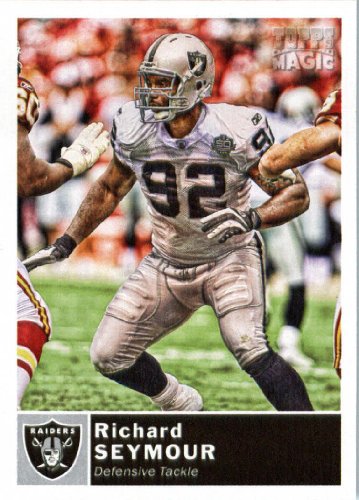 2010 Topps Magic #122 Richard Seymour - Oakland Raiders (Football Cards)