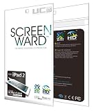 Goliton professionnel, la qualité du cristal anti-rayures Clair (Invideble) à écran tactile portable Film de protection pour Apple iPad2, iPad 2 2éme génération (16GB, 32GB, 64GB,WiFi et WiFi + 3G), récent modèle (2-Pack)
