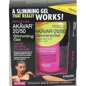 Akavar 20/50 Slimming Gel Topical Slimming Concentrate (3.4 oz.) 51dzUjiMWnL. SL500 AA280 Akavar 20/50 Slimming Gel Topical Slimming Concentrate (3.4 oz.)