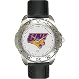 Northern Iowa Panthers Suntime Ladies Sports Watch w/ Leather Band - NCAA College Athletics