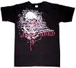 Disturbed Creature & Text Layered Mens T-shirt