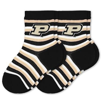 Click here to buy NCAA Infant Two Pack Socks Sport Stripe by For Bare Feet.