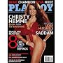 PLAYBOY MAGAZINE April 2005 Christy Hemme (WWE Champion Diva Nude! "From Raw to Ravishing")