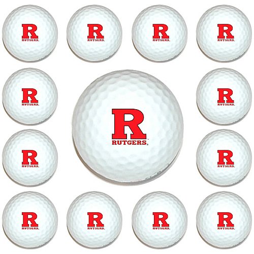 Rutgers Scarlet Knights Dozen Pack Of Golf Balls From Team Golf