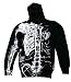 Robo Wishbone Girls Hoodie in Black by Iron Fist Clothing, Size: Small