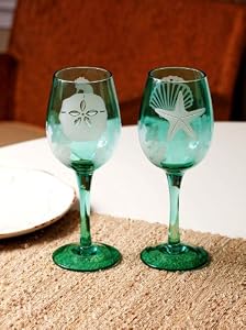 Sounds of the Sea Stemware Glass