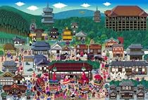 世界最小マイクロ1000ピース ルーペで探せシリーズ 京都名所大集合! M81-502