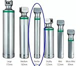 Sunmed Medical Greenline Chrome Plated Penlite Laryngoscope Handle, Each