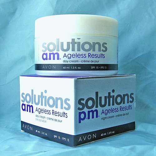 Avon Solutions a.m./p.m. Ageless Results Day Cream SPF 15/Night Cream
