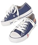 Levi’s Buck Lo Shoe (Unisex Small Sizes 11 – 3) – navy, 1.5