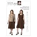 Butterick Patterns B5620 Misses'/Women's Jacket and Dress, Size WOMAN (XXL-1X-2X-3X-4X-5X-6X)