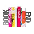PT Book End Metal Spray Painted Silver