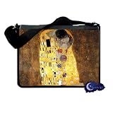 The Kiss by Gustav Klimt Messenger & Laptop Bag