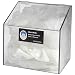 Horizon 5119 Acrylic Plastic Hair Net/Beard Cover/Shoe/Arm Sleeve Cover Dispenser with Clear Lid, 12" Width x 14" Height x 8" Depth