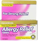 GoodSense Allergy Relief, Diphenhydramine HCL Antihistamine, 25 mg, 100 Count
