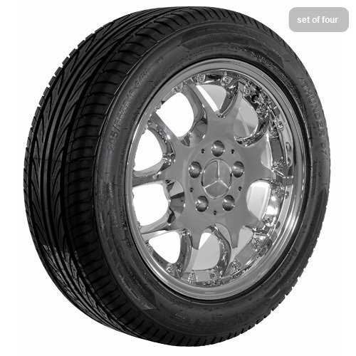 16 Inch Chrome 490 Series Wheels Rims and Tires 