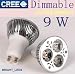 Ultra-helle Dimmbare GU10 CREE 3*3w 9W LED Glühbirne in Warmweiß (3000K~3500K) ENERGIEEINSPARUNG SPOTS PERFEKT FÜR WECHSEL 50W~60W Halogenlampen!