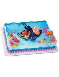 Toy: DecoPac Finding Nemo and Squirt Decoset - Decopac