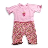 Max Out - Infant Girls Swim Romper, Pink