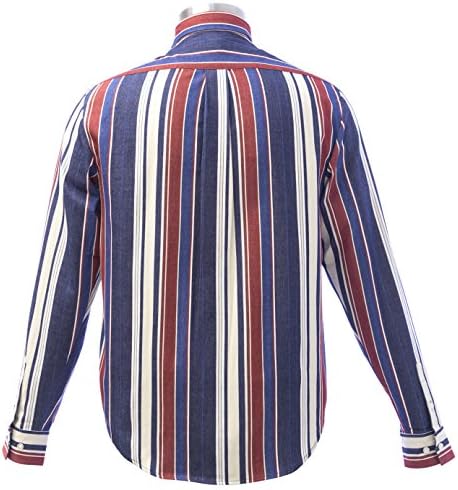 Durkl Men's Foreshadow Button-up Medium Blue