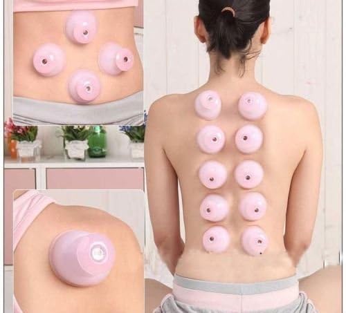 Medical Vacuum Massage Mini Silicone 10 Cups Cupping Anti-cellulite