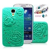 Cocoz®fukki Mint Green Peony Carved Palace Fashion Design Hard Case Cover Skin Retail Packing(pc) -H011