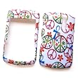RIM Blackberry Curve 8300 8310 8320 8330 Snap-On Protector Hard Case Image Cover "Peace Parade" Design
