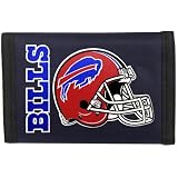 Buffalo Bills Navy Blue Nylon Tri-Fold Wallet