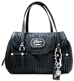 Guess Cool Disco Satchel Bag, Black