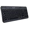 Logitech K360 Tastatur schnurlos schwarz (deutsches Tastaturlayout, QWERTZ)
