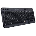 Logitech K360 Tastatur schnurlos schwarz (deutsches Tastaturlayout, QWERTZ)