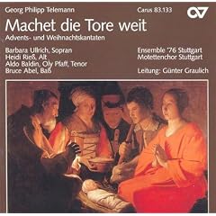 Machet die Tore weit, TWV 1:1075: Aria: Jesu, komm in meine Seele (Soprano)