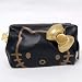 Hello Kitty Cosmetic Case Make-up Hand Bag Black