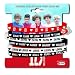 One Direction Gummy Wrist band set - 6 x D Gummi Bands