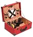 True Fabrications Picnic Set (includes 2 plates, 2 wine glasses, 2 napkins, 6 pcs cutlery, and a corkscrew)