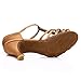 Roymall Women's Satin Latin Dance Shoes Model 227-7