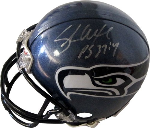Shawn Alexander Autographed/Hand Signed Seattle Seahawks Mini Helmet