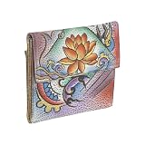 Anuschka French Wallet-Oriental Lotus