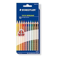 Staedtler 1284C10 - Tricki Dicki 10er Dreieck Farbstifte Jumbo