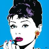 Viana, Tomas Lips II Audrey Hepburn Kunstdruck Pop-Art